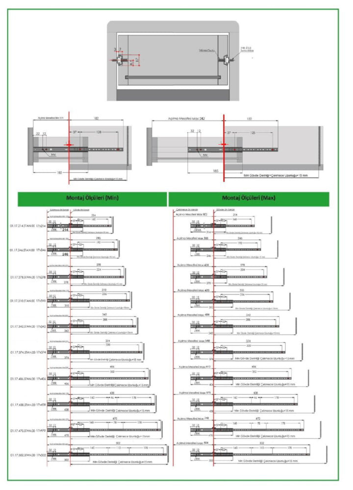 BALL BEARING SLIDES